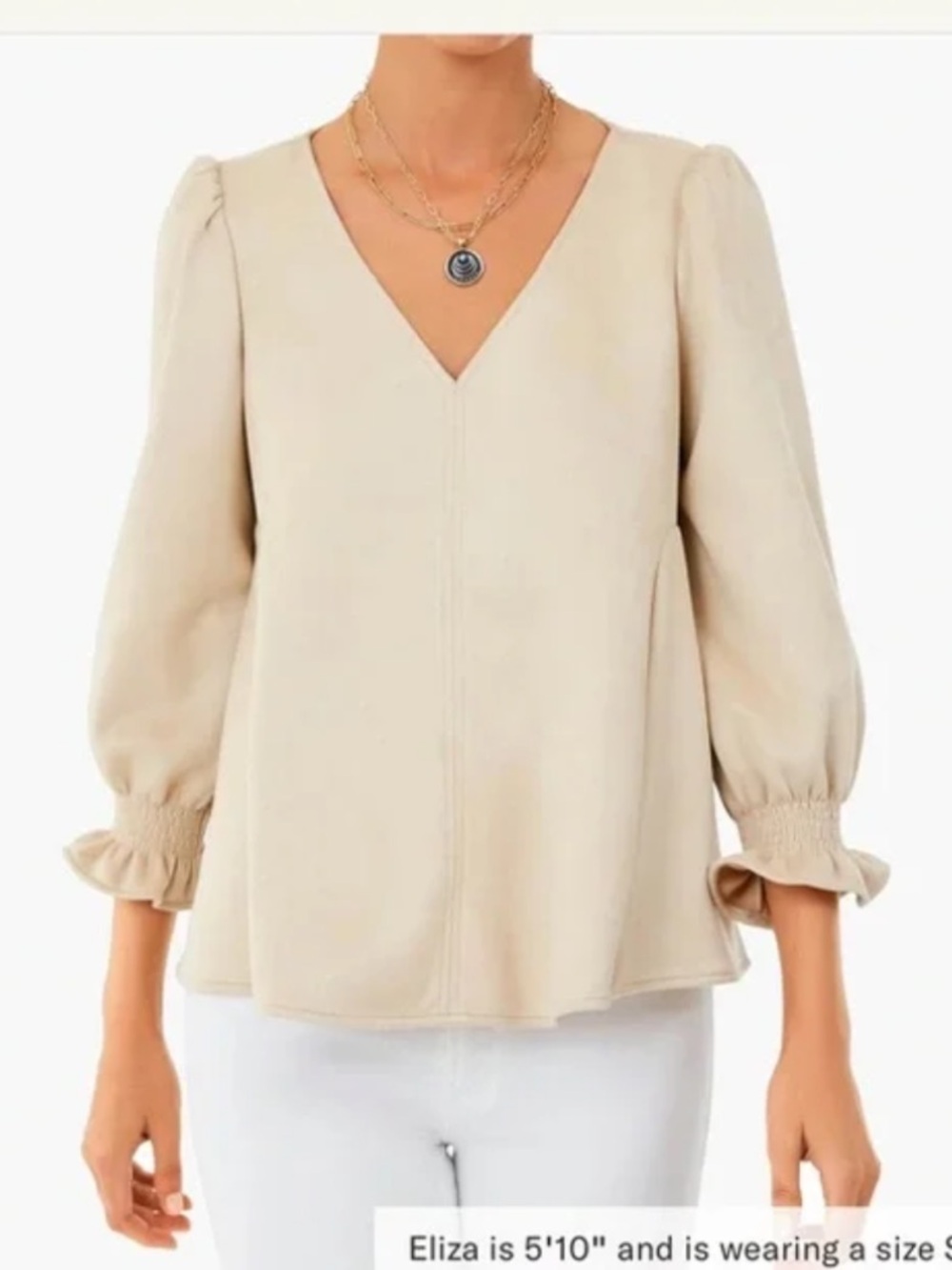 Tuckernuck Suede Easton Blouse Small